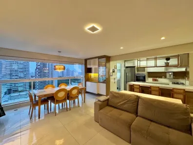 Apartamento com 3 Quartos para alugar, 110m² no Setor Bueno, Goiânia