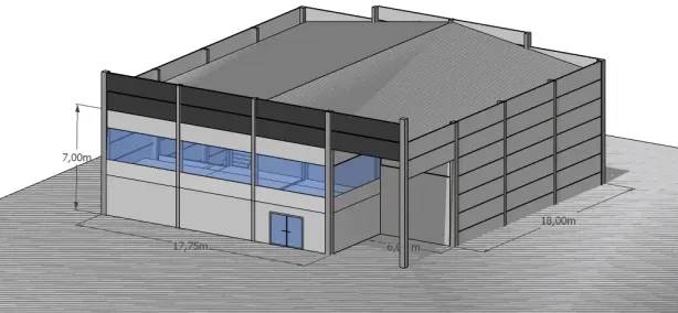 Galpão/Depósito/Armazém para alugar, 553m² no Cidade Nova, Caxias do Sul