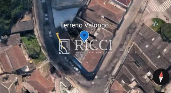 Lote/Terreno à venda, 483m² no Valongo, Santos