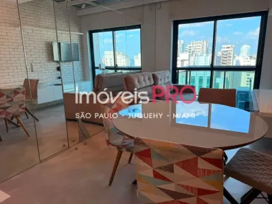 Apartamento com 1 Quarto para alugar, 52m² no Moema, São Paulo