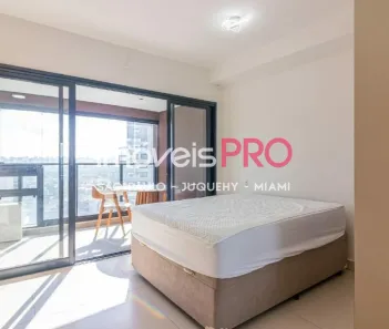 Apartamento com 1 Quarto para alugar, 30m² no Indianópolis, São Paulo