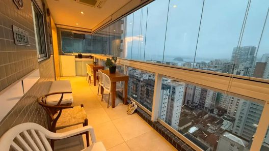 Apartamento com 2 Quartos à venda, 79m² no Gonzaga, Santos