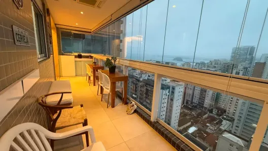 Apartamento com 2 Quartos à venda, 79m² no Gonzaga, Santos