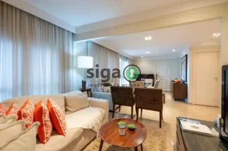 Apartamento com 3 Quartos para venda ou aluguel, 130m² no Paraíso do Morumbi, São Paulo