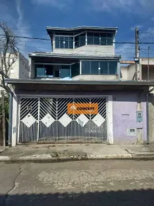 Sobrado com 4 Quartos à venda, 300m² no Jardim Quaresmeira, Suzano