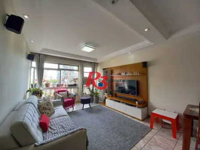 Apartamento com 3 Quartos à venda, 103m² no Boqueirão, Santos