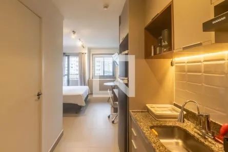 Kitnet com 1 Quarto à venda, 27m² no Indianópolis, São Paulo