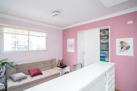 Apartamento com 1 Quarto para alugar, 45m² no Jardim Paulista, São Paulo