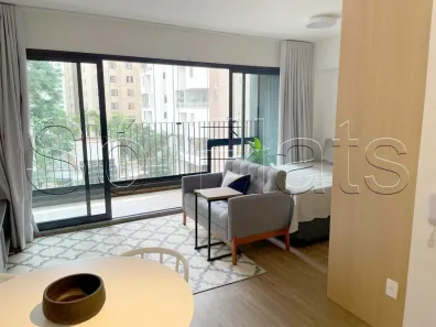 Flat com 1 Quarto à venda, 38m² no Indianópolis, São Paulo