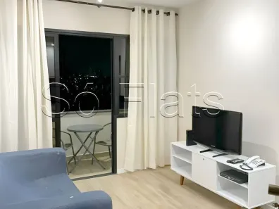 Apartamento com 1 Quarto para alugar, 34m² no Paraíso do Morumbi, São Paulo