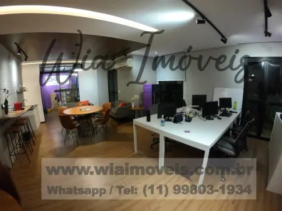Sala Comercial com 2 Quartos para venda ou aluguel, 111m² no Vila Hamburguesa, São Paulo