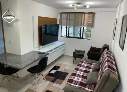 Flat com 1 Quarto à venda, 34m² no Tamarineira, Recife