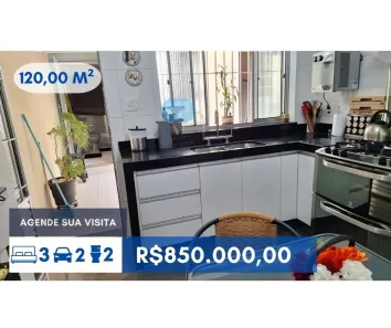 Casa com 3 Quartos à venda, 120m² no Jardim Rizzo, São Paulo