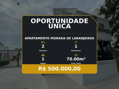 Apartamento com 2 Quartos à venda, 70m² no Morada de Laranjeiras, Serra