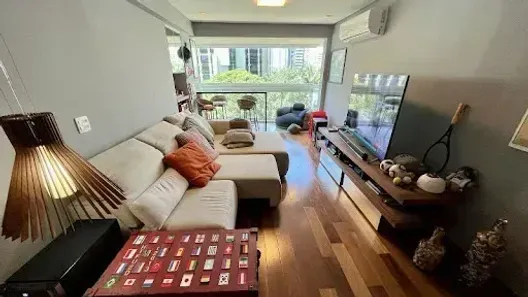 Apartamento com 3 Quartos para alugar, 120m² no Cidade Monções, São Paulo