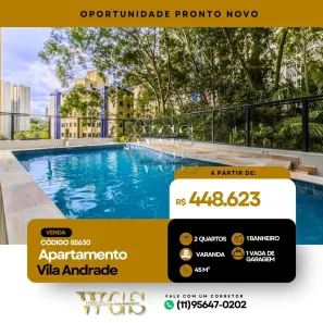 Apartamento com 2 Quartos à venda, 45m² no Vila Suzana, São Paulo