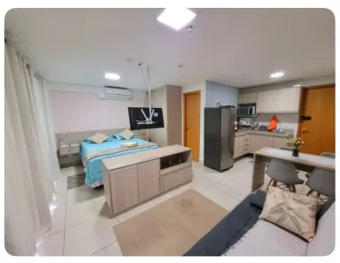 Flat com 1 Quarto à venda, 42m² no Jardim Goiás, Goiânia