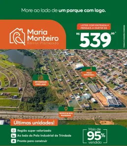 Lote/Terreno à venda, 240m² no Residencial Maria Monteiro, Trindade