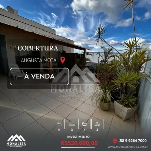 Cobertura com 4 Quartos à venda, 240m² no Augusta Mota, Montes Claros