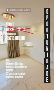 Apartamento com 2 Quartos à venda, 70m² no Lagoa Nova, Natal