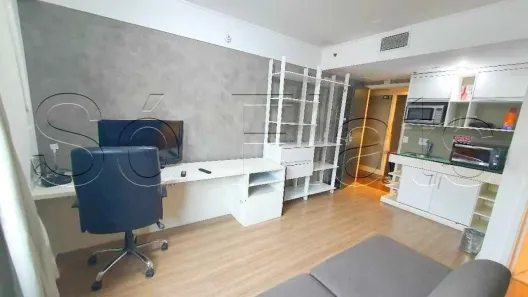 Flat com 1 Quarto para alugar, 30m² no Indianópolis, São Paulo