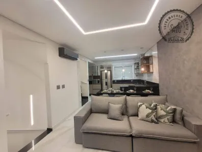 Casa de Condomínio com 2 Quartos à venda, 88m² no Guilhermina, Praia Grande