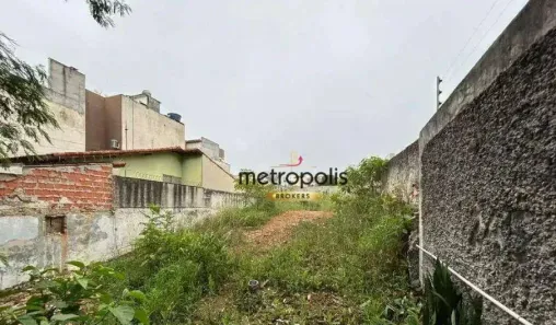 Lote/Terreno à venda, 400m² no Santa Maria, Santo André