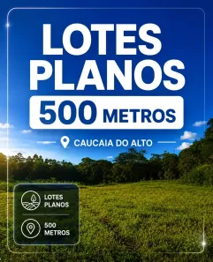Lote/Terreno à venda, 500m² no Jardim Monte Verde (Caucaia do Alto), Cotia