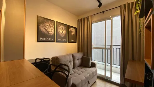 Apartamento com 1 Quarto para alugar, 28m² no República, São Paulo