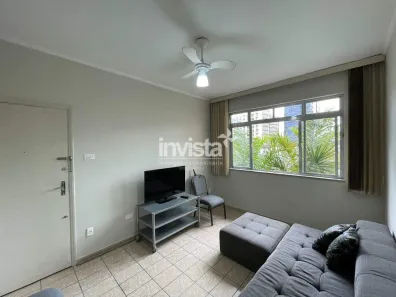 Apartamento com 2 Quartos para alugar, 55m² no Boqueirão, Santos