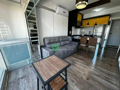 Apartamento com 1 Quarto para alugar, 33m² no Santo Amaro, São Paulo