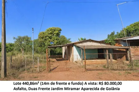 Lote/Terreno à venda, 440m² no Jardim Miramar, Aparecida de Goiânia