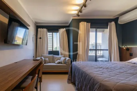 Apartamento com 1 Quarto à venda, 27m² no Indianópolis, São Paulo