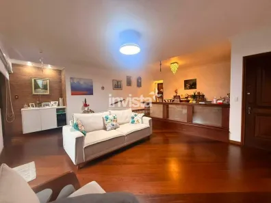 Apartamento com 3 Quartos à venda, 160m² no Gonzaga, Santos
