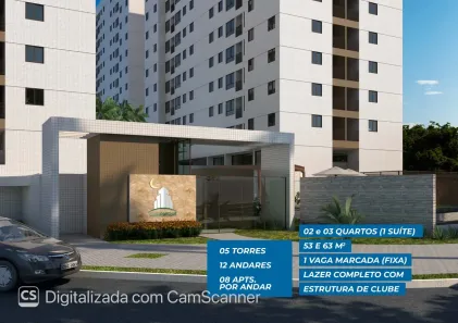 Apartamento com 3 Quartos à venda, 63m² no Imbiribeira, Recife