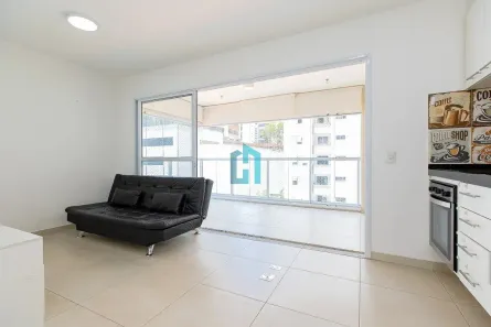 Apartamento com 1 Quarto à venda, 43m² no Santo Amaro, São Paulo