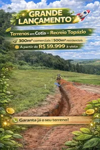 Lote/Terreno à venda, 500m² no Parque Caucaia (Caucaia do Alto), Cotia