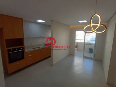 Apartamento com 2 Quartos para alugar, 61m² no Guilhermina, Praia Grande