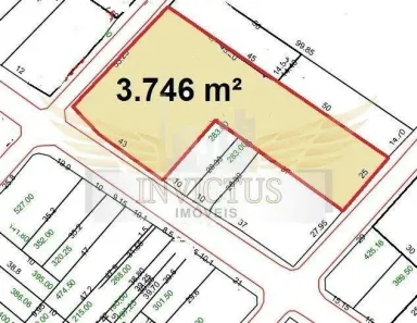 Lote/Terreno à venda, 3746m² no Centro, Santo André