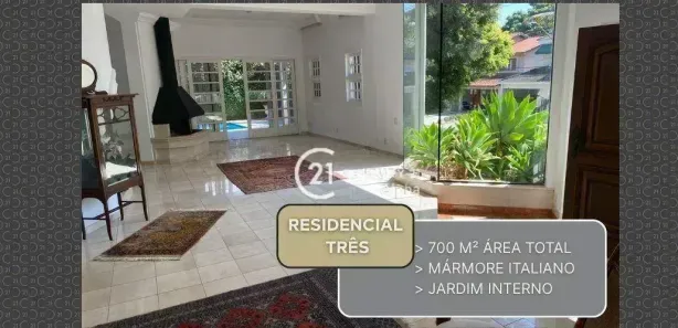 Casa de Condomínio com 4 Quartos para alugar, 420m² no Alphaville, Santana de Parnaíba
