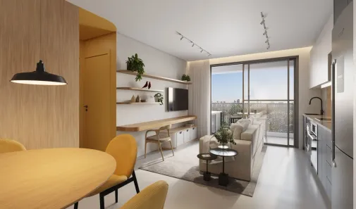 Apartamento com 1 Quarto à venda, 27m² no Capão Raso, Curitiba