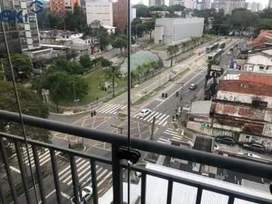 Apartamento com 1 Quarto para venda ou aluguel, 26m² no Santo Amaro, São Paulo