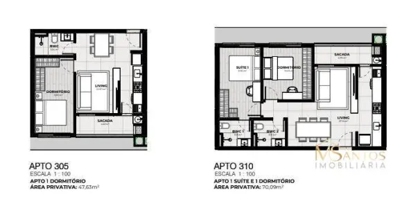 Apartamento com 1 Quarto à venda, 48m² no Jurerê Internacional, Florianópolis