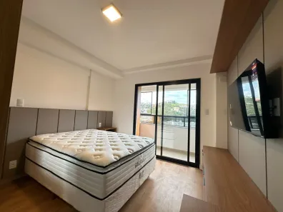 Apartamento com 1 Quarto para alugar, 24m² no São Mateus, Juiz de Fora