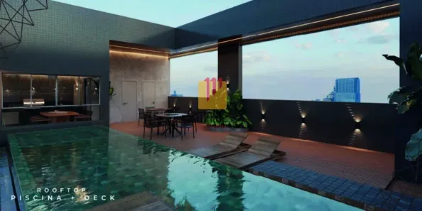 Apartamento com 1 Quarto à venda, 27m² no Jatiúca, Maceió