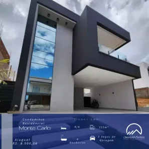 Casa com 4 Quartos para alugar, 232m² no Parque das Nações, Parnamirim