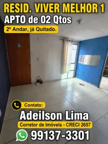 Apartamento com 2 Quartos à venda, 40m² no Lago Azul, Manaus