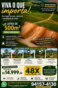 Lote/Terreno à venda, 500m² no Centro (Caucaia do Alto), Cotia