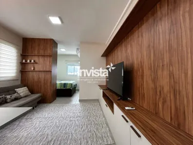 Apartamento com 1 Quarto à venda, 34m² no José Menino, Santos
