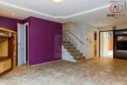 Casa de Condomínio com 3 Quartos à venda, 450m² no Gonzaga, Santos